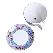 Горшок для цветов «Блум: Марсель» керамический, 1 л, 19х24х12 см, бело-голубой 9232282 Горшок для цветов «Блум: Марсель» керамический, 1 л, 19х24х12 см, бело-голубой 9232282