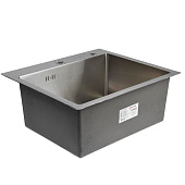  Мойка врезная нержавеющая сталь 3мм 50х44 Сатин PVD AF95044 Aflorn 