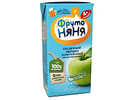  Фрутоняня сок 0,2 л Яблочный осветленный 