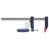 Струбцина тип "F" усиленная, мягкая ручка 80 х 300 мм Струбцина тип "F" усиленная, мягкая ручка 80 х 300 мм