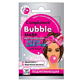 Кислородная маска-шипучка для лица Compliment BUBBLE MASK Подтягивающая 7 мл Кислородная маска-шипучка для лица Compliment BUBBLE MASK Подтягивающая 7 мл