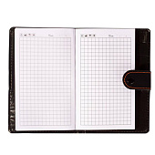 Бизнес-блокнот Alingar, 80л., с авторучкой, 9х15 см, искусственная кожа, клапан на кнопке, AL4332 Бизнес-блокнот Alingar, 80л., с авторучкой, 9х15 см, искусственная кожа, клапан на кнопке, AL4332