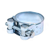 Хомут шарнирный 44- 47мм (белый цинк 2 шт) Хомут шарнирный 44- 47мм (белый цинк 2 шт)