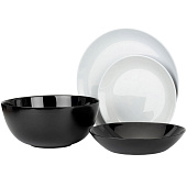 Столовый набор Luminarc Diwali Black and Granit 19 предметов P4358 Столовый набор Luminarc Diwali Black and Granit 19 предметов P4358