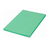  Бумага цветная BRAUBERG, А4, 80г/м, 100 л, медиум, зеленая, для офисной техники, 112458 