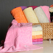 Полотенце 50х80 махровое ФЛОРЕНЦИЯ 400гр./м2, розовый Полотенце 50х80 махровое ФЛОРЕНЦИЯ 400гр./м2, розовый