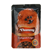 Влажный корм Chammy для собак Говядина в соусе 85 гр Влажный корм Chammy для собак Говядина в соусе 85 гр