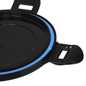 Контейнер герметичный для СВЧ с защелками круглый, 0,35л пластик 861-341 Контейнер герметичный для СВЧ с защелками круглый, 0,35л пластик 861-341