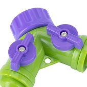 Разветвитель 2- х канальный, регулируемый, со штуцерами// PALISAD , 66426 Разветвитель 2- х канальный, регулируемый, со штуцерами// PALISAD , 66426