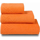  Полотенце махровое 100х150 ПЛ-1201-04000, оранжевый 