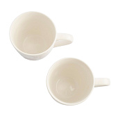 Кружка, 350 мл, 2 шт. фарфор Р, белая Florance ANLAF-MB2810-MUG2