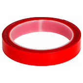  Клейкая лента двусторонняя, сверхпрочная, невидимая, тм ЕРМАК, 19мм x 3м x 1мм 