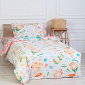  Комплект постельного белья 1,5 спальный Цыплята 7993827 