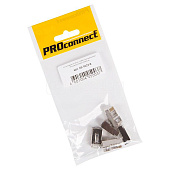Штекер под витую пару 8Р8С CAT 5e с экраном (уп.5шт) PROCONNECT