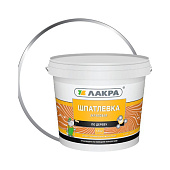 Шпатлевка по дереву Лакра Белый 1,5кг
