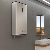 Водонагреватель накопительный 80л 2,5 кВт 1071х275х511 ABSE VLS PRO INOX PW ARISTON