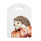 Подставка под горячее Autumn forest 24х17 см, белая, Еж ANLAF-YUXIN-142 Подставка под горячее Autumn forest 24х17 см, белая, Еж ANLAF-YUXIN-142