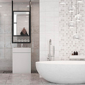 Плитка  30х60 MARMO MILANO Nexagon светло-серый 8МG151 /Golden Tile (1,44м2)