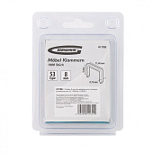 Скобы для степлера тип 53, 8мм, 1000шт, усиленные, Gross Скобы для степлера тип 53, 8мм, 1000шт, усиленные, Gross