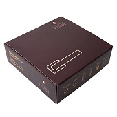  Ручка дверная Code Deco Fusion прямоугольник H-100162-A-BLM, черный матовый 