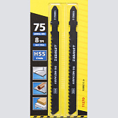 Полотна STAYER, T127D, по мягкому металлу (2-15мм), T-хвост., шаг 3мм, 75мм (уп.2шт) Полотна STAYER, T127D, по мягкому металлу (2-15мм), T-хвост., шаг 3мм, 75мм (уп.2шт)