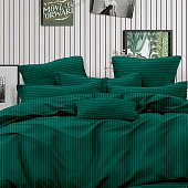  Комплект постельного белья Mariya DeLuxe Евро  Сине-зеленый 