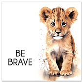 Картина на холсте BE Yourself, 8233033, 30х30 Картина на холсте BE Yourself, 8233033, 30х30