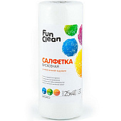  Салфетки для уборки Fun Clean из вискозы 25х40см 30шт. в рулоне Арт. 6759 