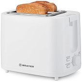 Тостер BRAYER BR2107 930Вт, на 2 тоста, 7 режимов Тостер BRAYER BR2107 930Вт, на 2 тоста, 7 режимов