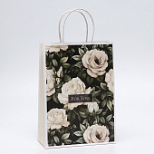 Пакет подарочный крафтовый "For you" 18 х 8 х 25 см, 10423888 Пакет подарочный крафтовый "For you" 18 х 8 х 25 см, 10423888