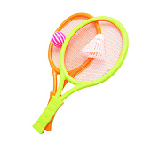 Набор теннис пляжный (2 ракетки 39х18 см, шарик, волан) BT-688 290-526 Набор теннис пляжный (2 ракетки 39х18 см, шарик, волан) BT-688 290-526