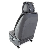 Накидки на сиденье Car Performance передние 2 шт алькантара черн/бежевые CUS-1012 BK/BE Накидки на сиденье Car Performance передние 2 шт алькантара черн/бежевые CUS-1012 BK/BE