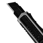 Нож 18мм, выдвижное лезвие, двухкомпонентная рукоятка, Vertextools Нож 18мм, выдвижное лезвие, двухкомпонентная рукоятка, Vertextools