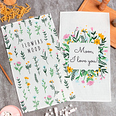 Набор полотенец кухонных «Доляна» Flowers mood, 35?60 см -2 шт., хлопок 100%, вафля 160 г/м? 7690558 Набор полотенец кухонных «Доляна» Flowers mood, 35?60 см -2 шт., хлопок 100%, вафля 160 г/м? 7690558
