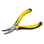 Тонкогубцы изогнутые TopGrip, STAYER 2218-3, 120мм