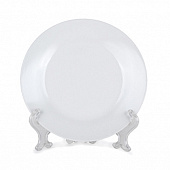 Тарелка 17,5 см десертная белье фарфор т7-0002 Тарелка 17,5 см десертная белье фарфор т7-0002