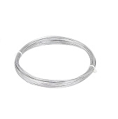 Трос стальной DIN 3055 1мм (10 м) Трос стальной DIN 3055 1мм (10 м)