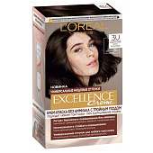 Краска для волос L'O Excellence Creme Универсальные нюдовые оттенки 3U Ун. темно-каштановый
