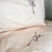 Комплект постельного белья 1,5 спальный Mariya DeLuxe Балерины Комплект постельного белья 1,5 спальный Mariya DeLuxe Балерины