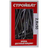 Гвозди толевые евро 2,8x50 бел цинк (0,1 кг)