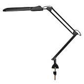 Светильник настольный LED 11Вт Дельта пантограф+струбцина черный Светильник настольный LED 11Вт Дельта пантограф+струбцина черный