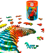 Фигурный деревянный пазл ANIMAL ART Зебра 113 дет. арт. 8387 7500559 Фигурный деревянный пазл ANIMAL ART Зебра 113 дет. арт. 8387 7500559