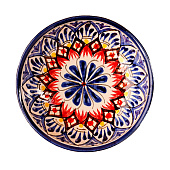 Конфетница Риштанская Керамика 12см, микс 9093619 Конфетница Риштанская Керамика 12см, микс 9093619