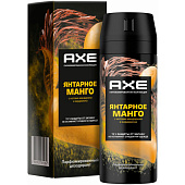 Дезодорант спрей Axe Янтарное манго 150мл Дезодорант спрей Axe Янтарное манго 150мл