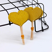 Набор шпажек для торта 12 шт. "Heart", (8 см) Набор шпажек для торта 12 шт. "Heart", (8 см)