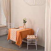  Скатерть (саржа) 145х180 Цвет Эмоций абрикос 