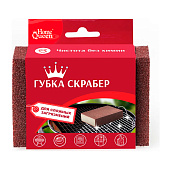  Губка скрабер HOME QUEEN 75545 
