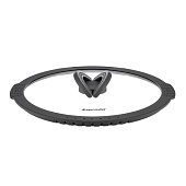 Крышка 24 см стекло силикон Practico Esprado PR2G240E110