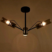 Люстра модерн 10113/3CR+BK SM 40Вт E14 S=7м2 /ЭкономСвет Люстра модерн 10113/3CR+BK SM 40Вт E14 S=7м2 /ЭкономСвет