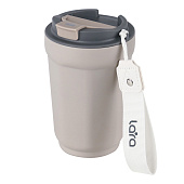 Термокружка 420 мл LARA LR04-30 Ivory Термокружка 420 мл LARA LR04-30 Ivory